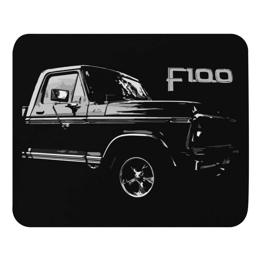 Ford F100 Ranger Vintage Truck Mouse pad