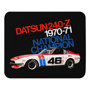 Datsun 240z 1970 - 1971 SCCA Racing Mouse pad