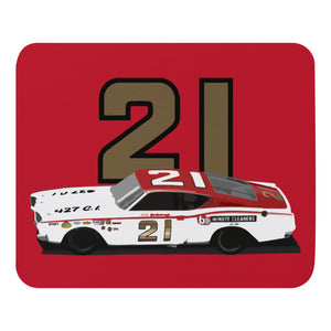 Cale Yarborough #21 - 1968 Mercury Cyclone Race Car Mouse pad
