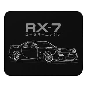 RX7 JDM Tuner 1990s 2000s RX-7 Drift Racing Mouse pad