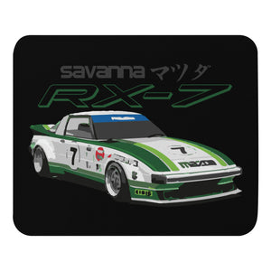 1979 Savanna RX-7 IMSA GTU Race Car Mouse pad