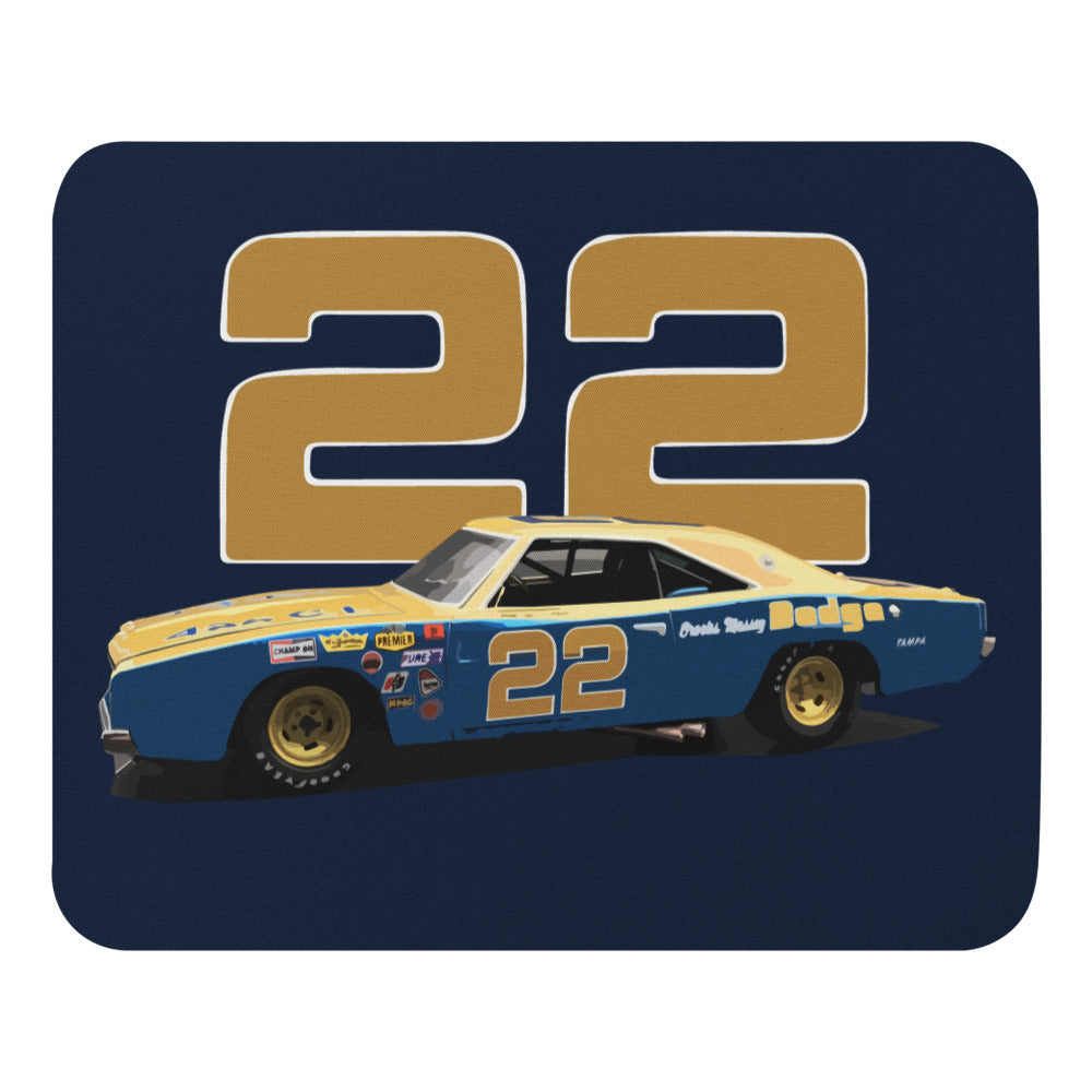 Bobby Allison 1969 #22 Race Car Mouse pad