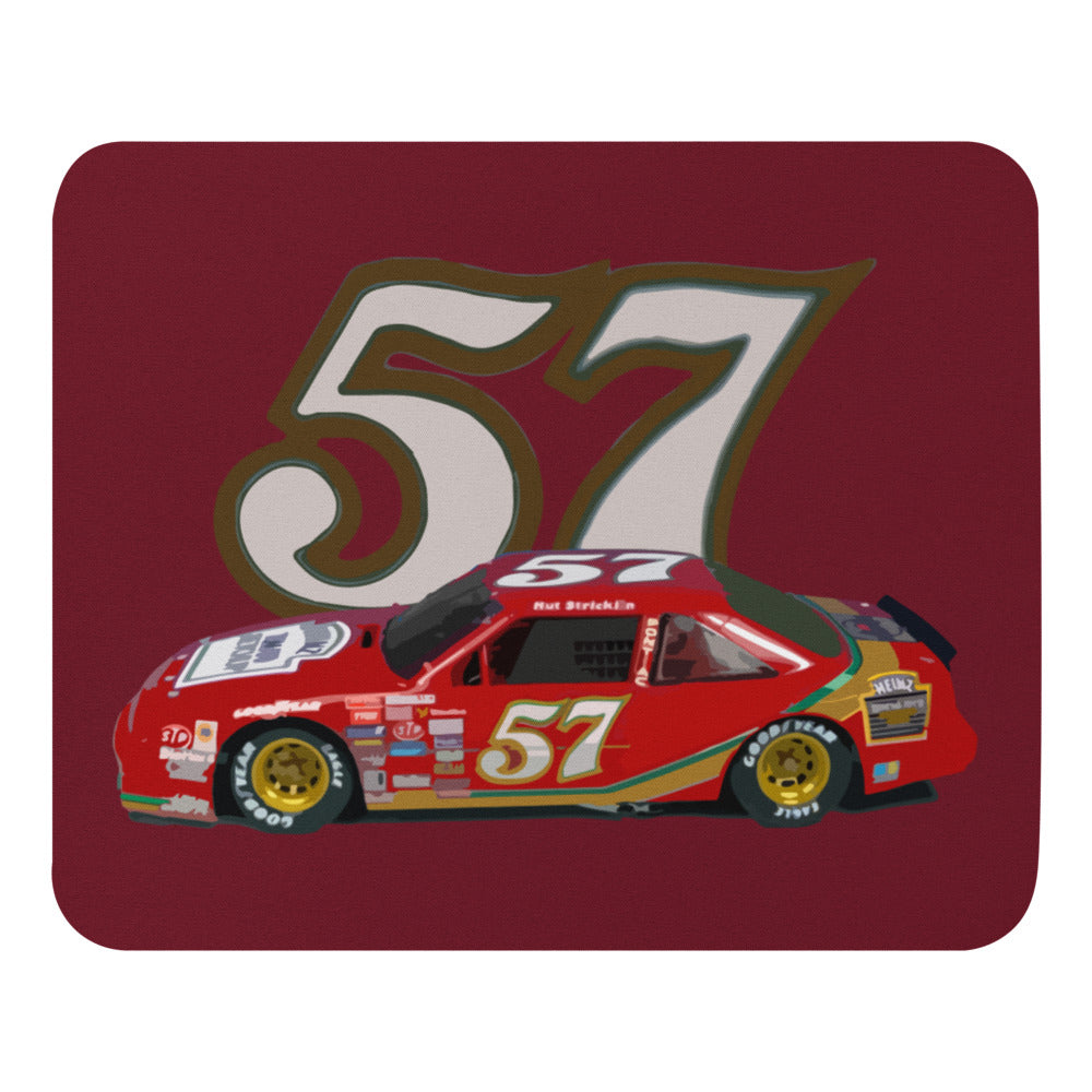 Grand Prix #57 Hut Stricklin Stock Car Racing Mouse pad