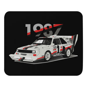 1987 quattro S1 Pikes Peak Race Car Mouse pad