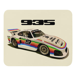 Vintage Racing 1979 935 K3 Retro Race Car Mouse pad