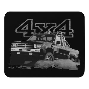 1980s 4x4 Off Road Pickup Truck Mouse pad