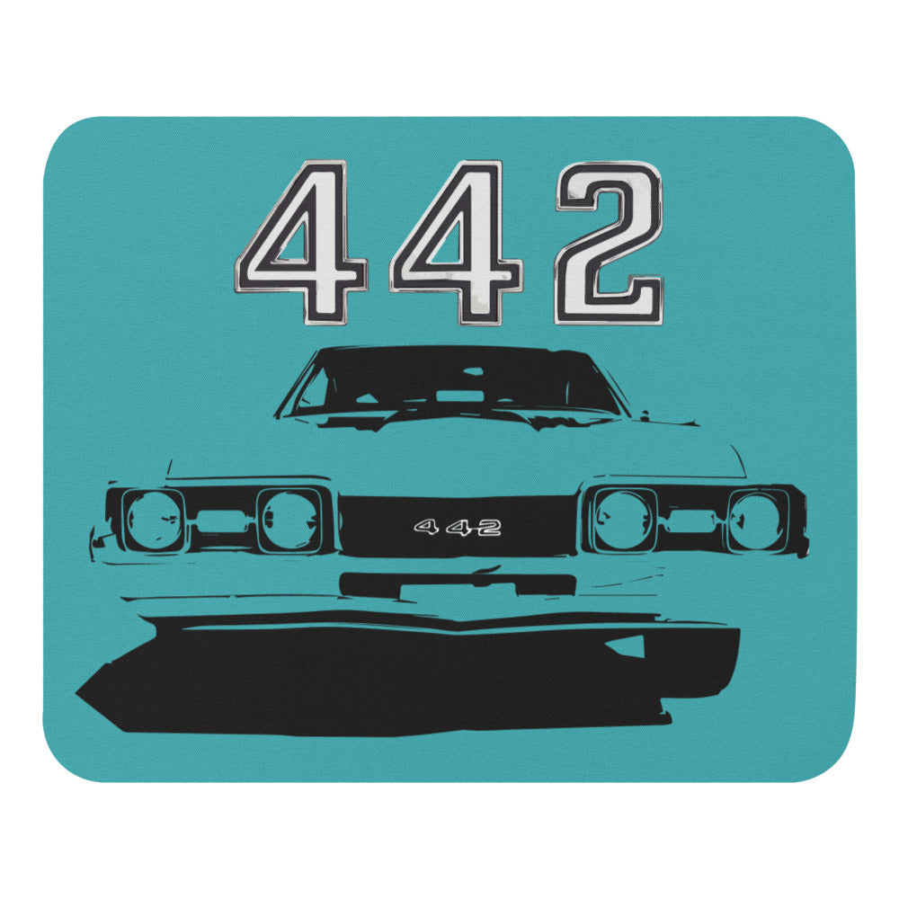 Olds 442 Muscle Car Owner Gift Mouse pad
