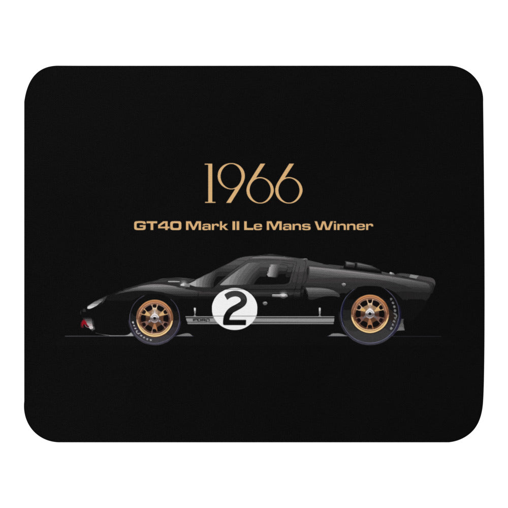 1966 GT40 Mk II Race Car Mouse pad