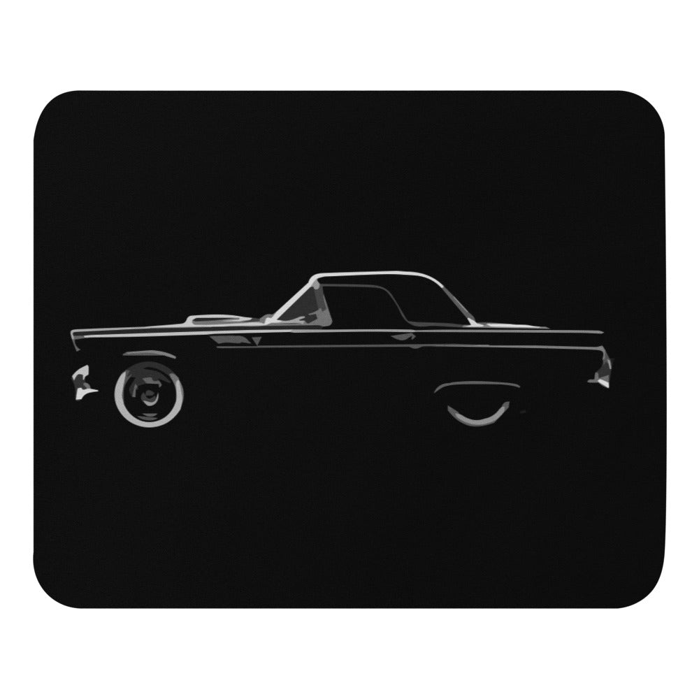 Ford Thunderbird 1955 Antique Classic Car Collector Cars Mouse pad