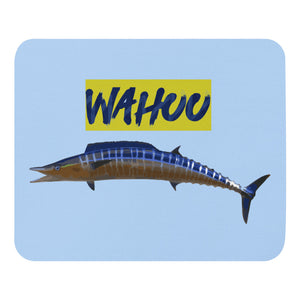 Wahoo Fish Big Game Salt Water Fishing Mouse pad