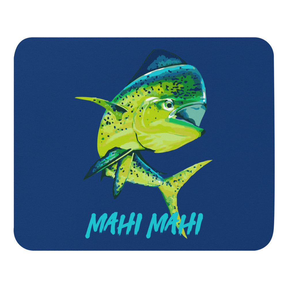 Mahi Mahi Dorado Dolphin Fish Salt Water Fishing Mouse pad