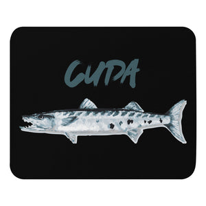 Barracuda Cuda Fish Salt Water Fishing Custom Art Mouse pad