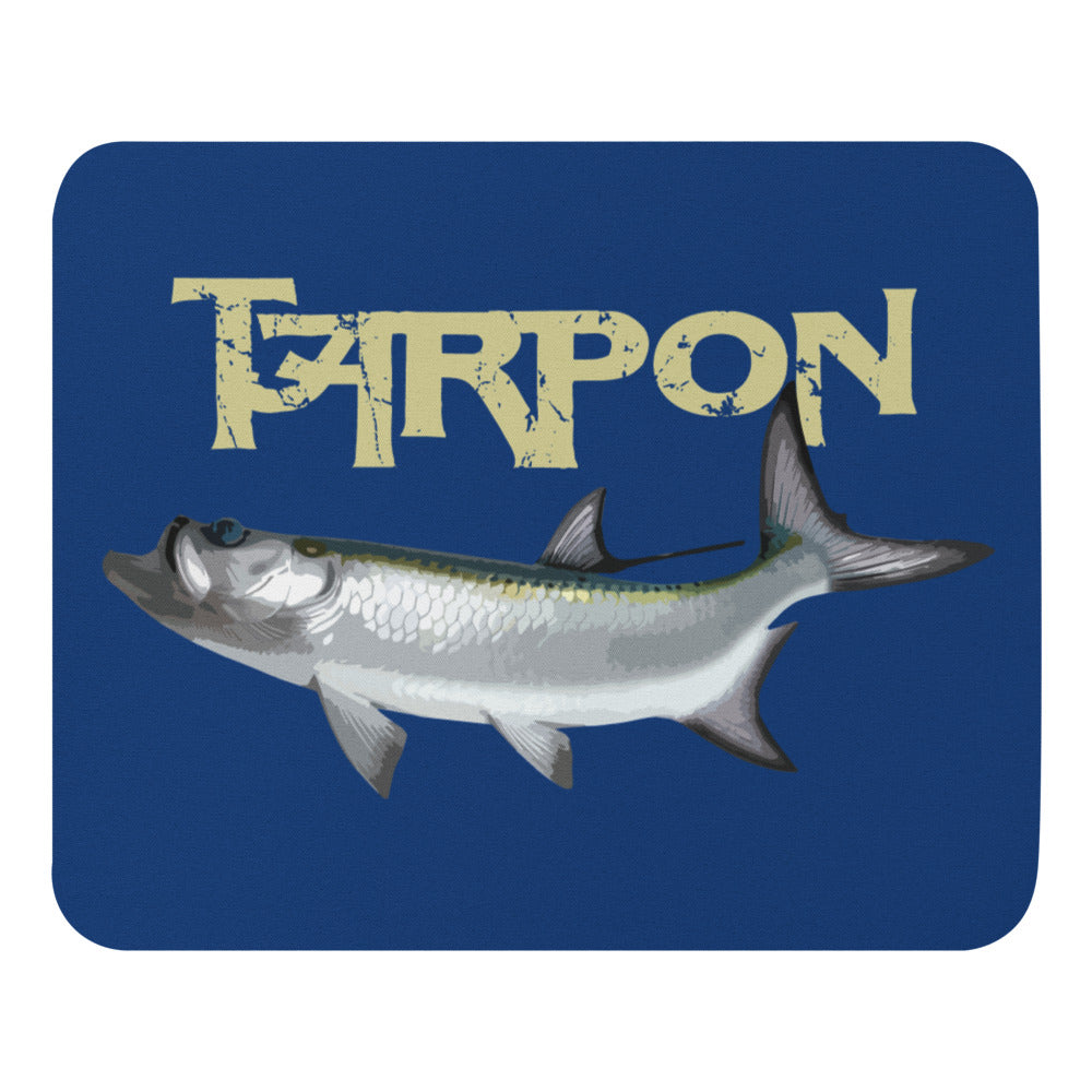 Tarpon Fish Salt Water Flats Fishing Mouse pad