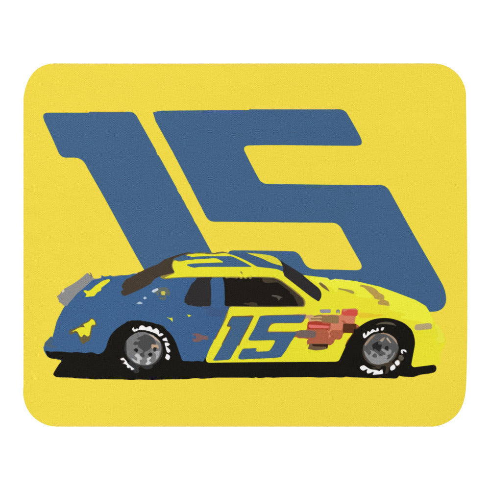 Ricky Rudd #15 Stock Car Racing Mouse pad