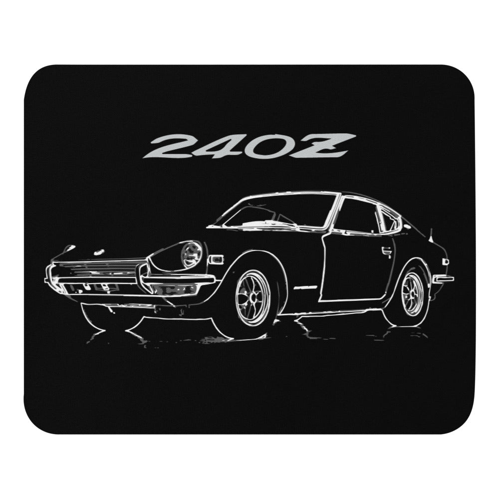 1971 Datsun 240z JDM Vintage Collector Car Mouse pad