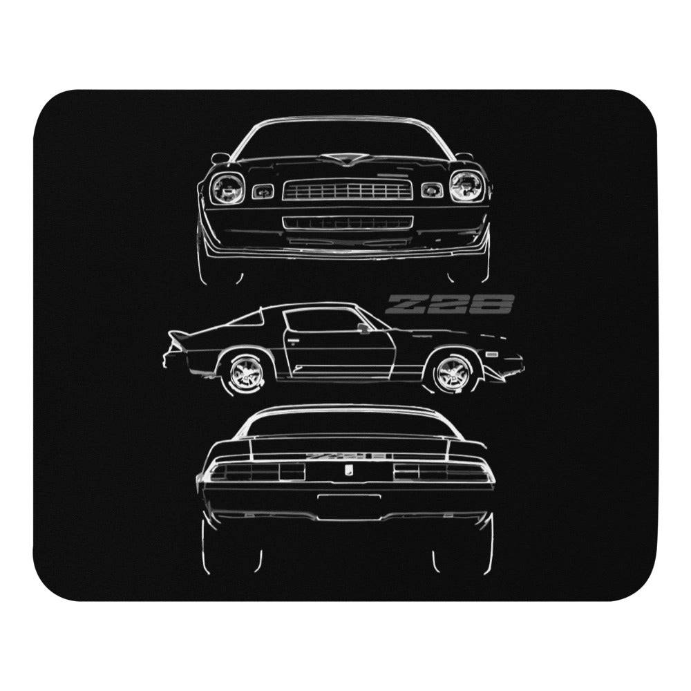 1979 Camaro Z28 Collector Car Owner Gift Muscle Cars Mouse pad