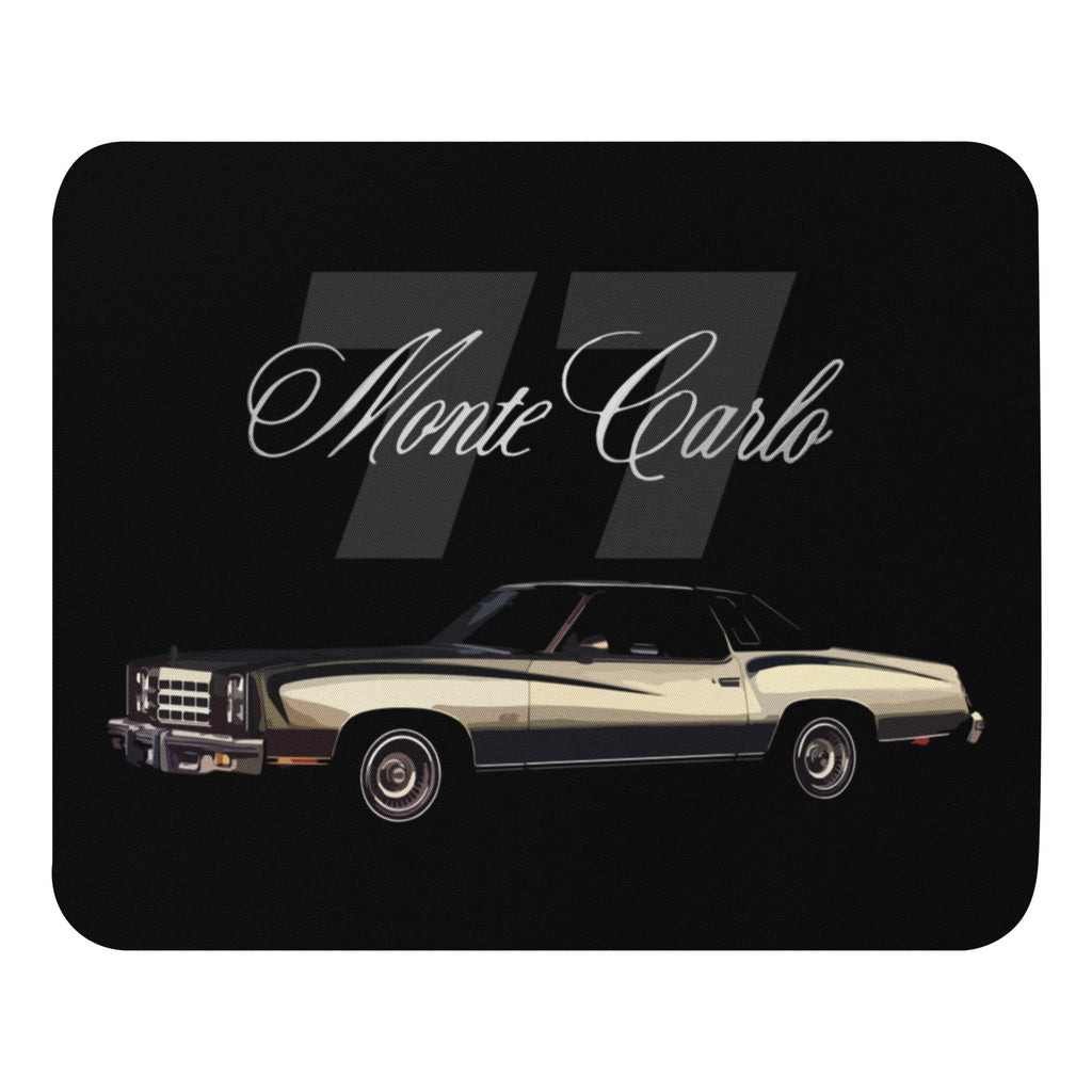 1977 Chevy Monte Carlo Classic Car Mouse pad