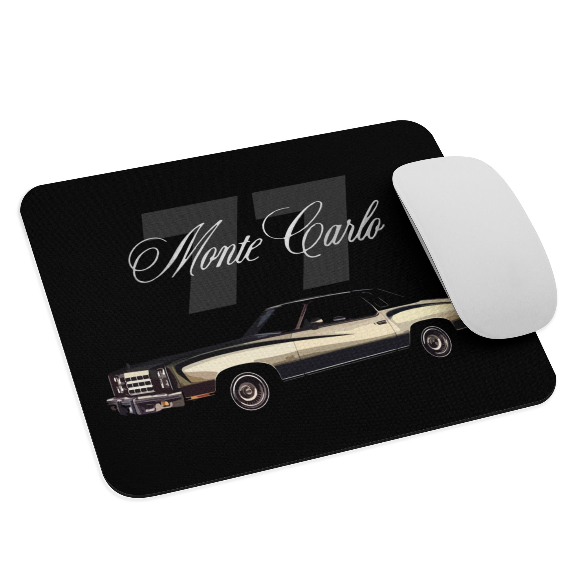 1977 Chevy Monte Carlo Classic Car Mouse pad