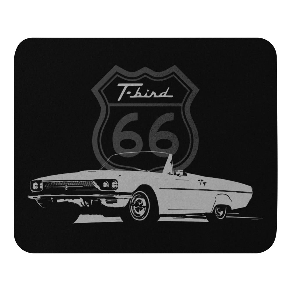 1966 Ford Thunderbird T-bird Convertible Classic Car 66 Mouse pad