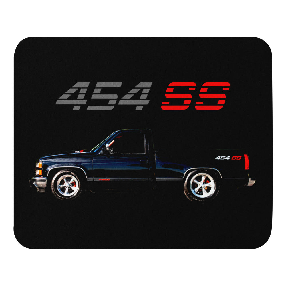 1990 Chevy 1500 OBS 454 SS Old Body Style American Pickup Truck Mouse pad