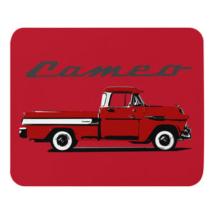 1957 Chevy Cameo Pickup Truck Antique Collector Custom Art Mouse pad