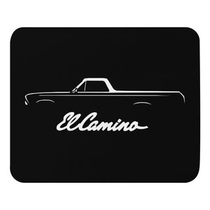 1965 Chevy El Camino Silhouette 2nd Generation Classic Car Truck Mouse pad