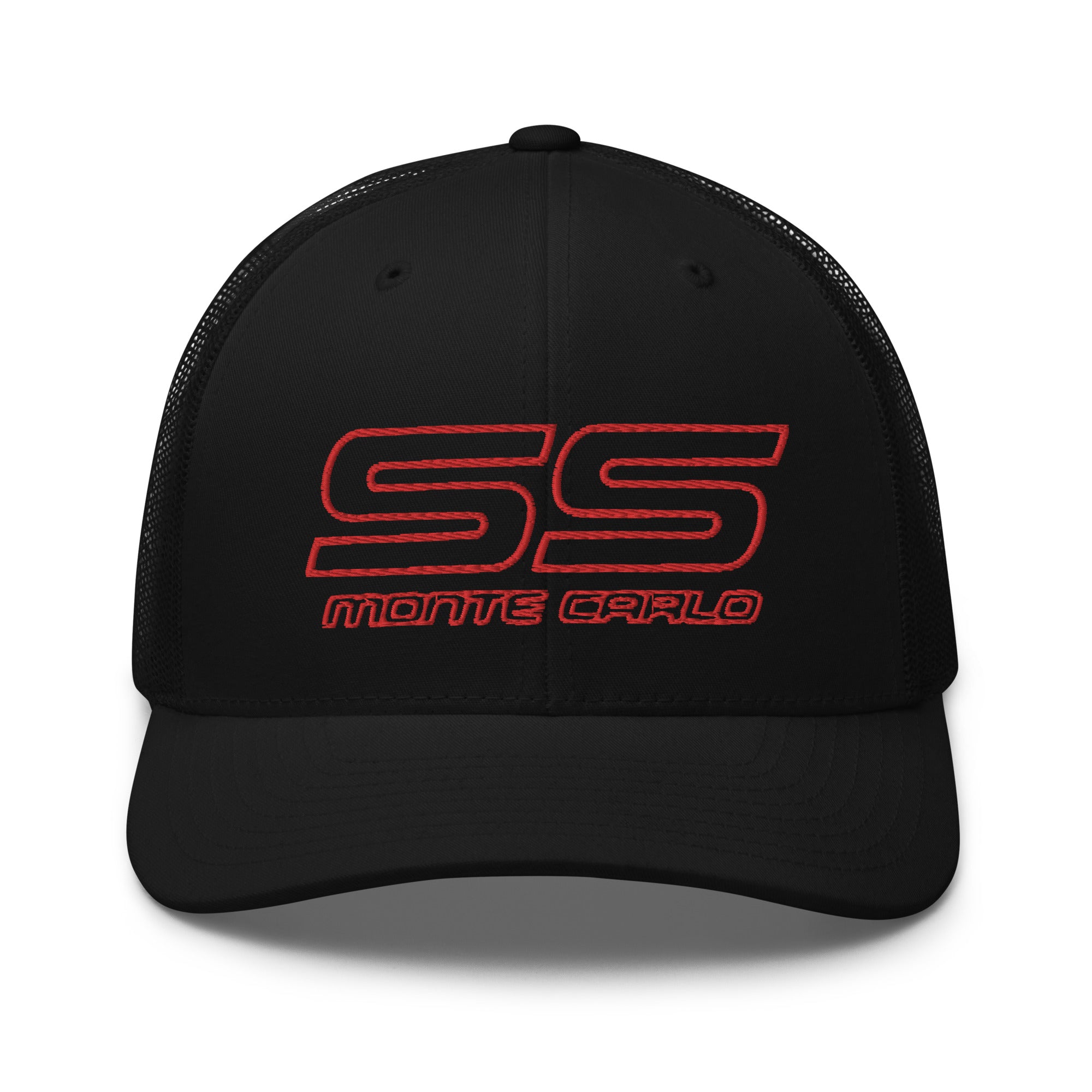 Monte Carlo SS Logo Red Shadows 1987-1988 Trucker Cap