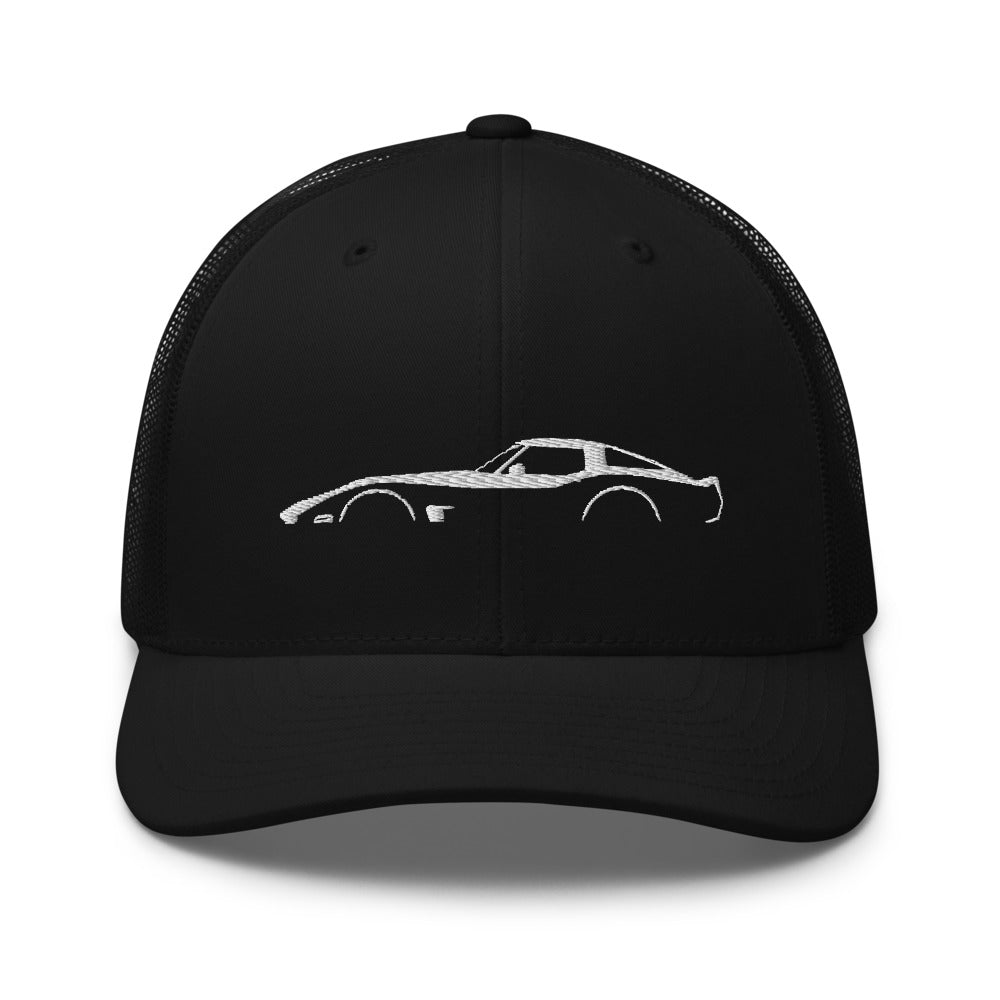 Corvette C3 Outline 3rd Gen Vette Owner Gift Trucker Cap Snapback Hat