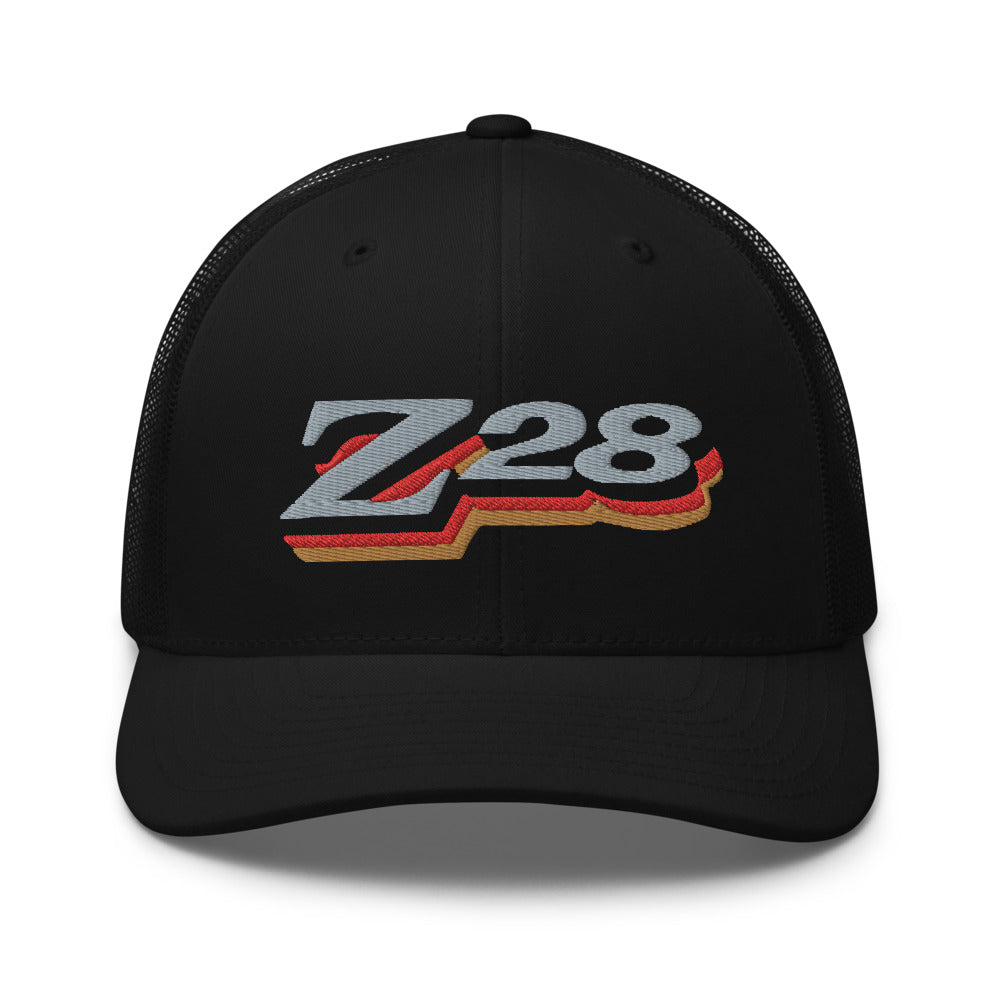 1978 Chevy Camaro Z28 Grille Emblem Retro Muscle Car Owner Gift Classic Cars Trucker Cap Snapback Hat