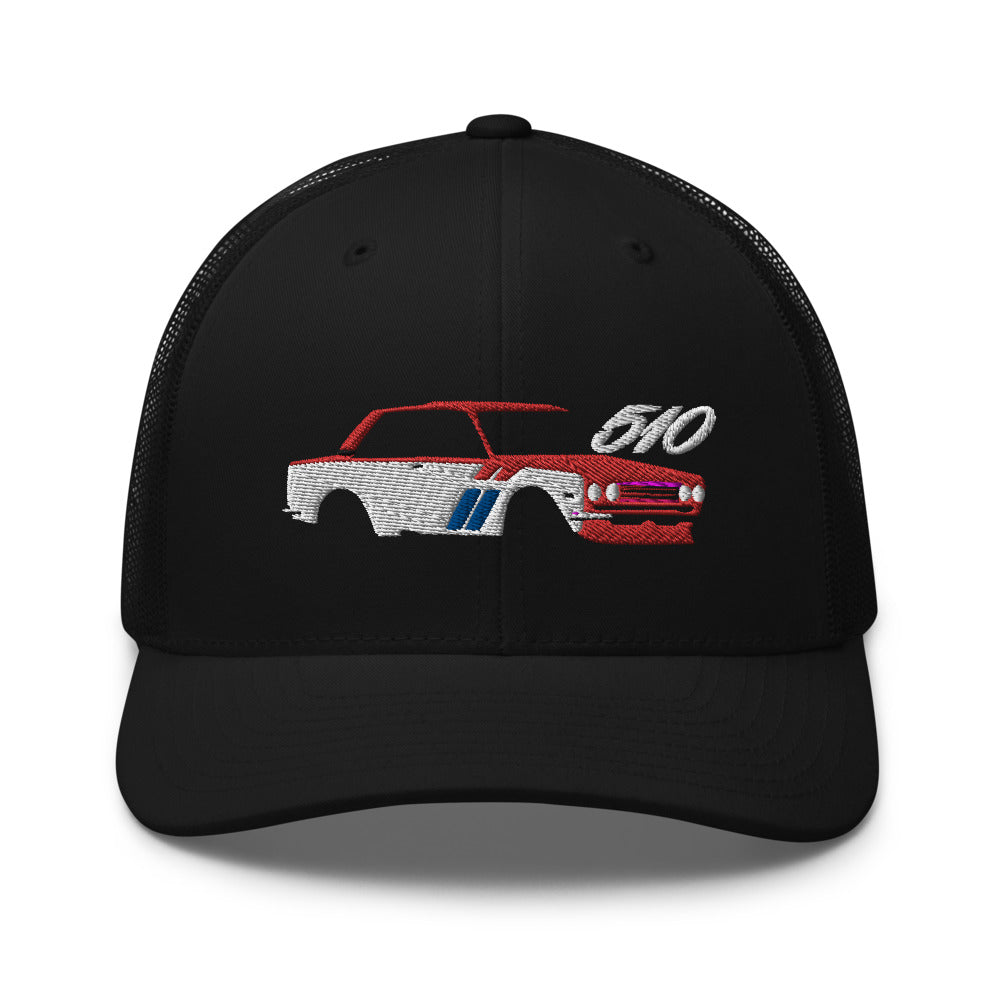 Datsun 510 Japanese Vintage Racing JDM Custom Design Trucker Cap Snapback Hat