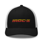 Retro 1980's Chevy Camaro IROC-Z Logo Trucker Cap