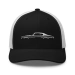 1970 Chevelle SS Silhouette Muscle Car Gift Trucker Cap Snapback Hat