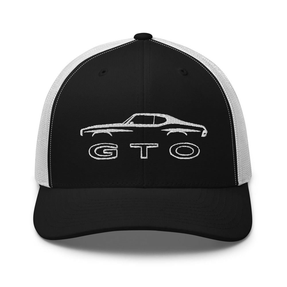 Gto Rapper Hat GTO American Muscle Car Collector Classic Cars Owner Gift Trucker Cap ...