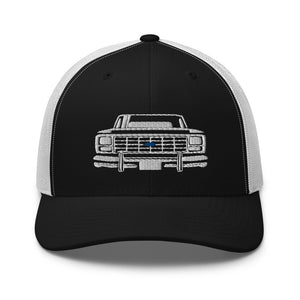 1980s F150 Bullnose Front Grille Bull Nose Pickup Truck Trucker Cap Snapback Hat