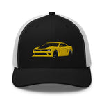 JG Infinite 2015 Yellow Camaro Driver Car Club Trucker Cap Snapback Hat