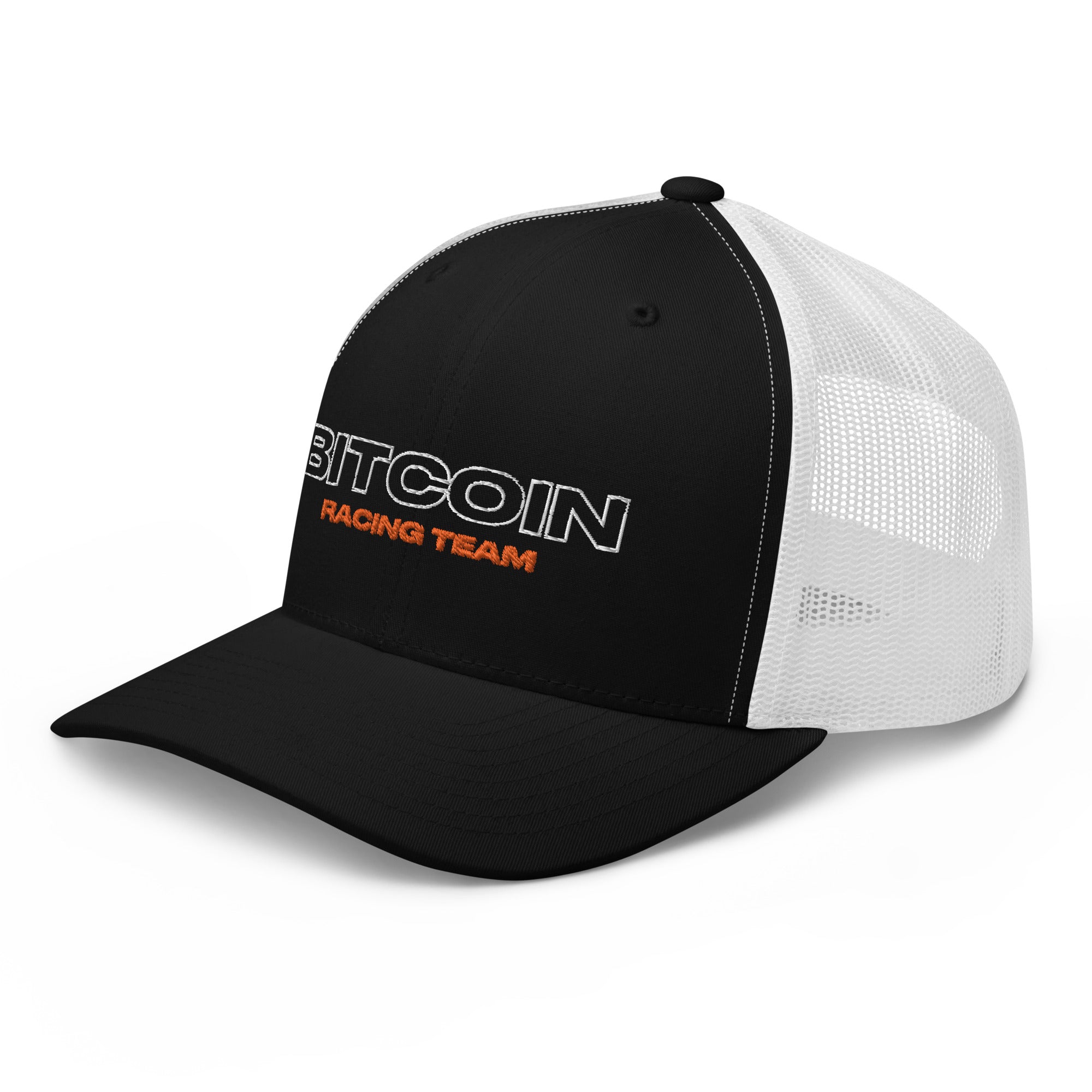 Bitcoin Racing Team Crypto Trucker Cap