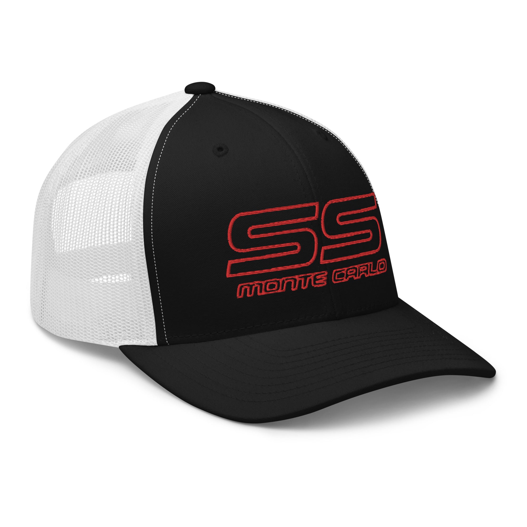 Monte Carlo SS Logo Red Shadows 1987-1988 Trucker Cap