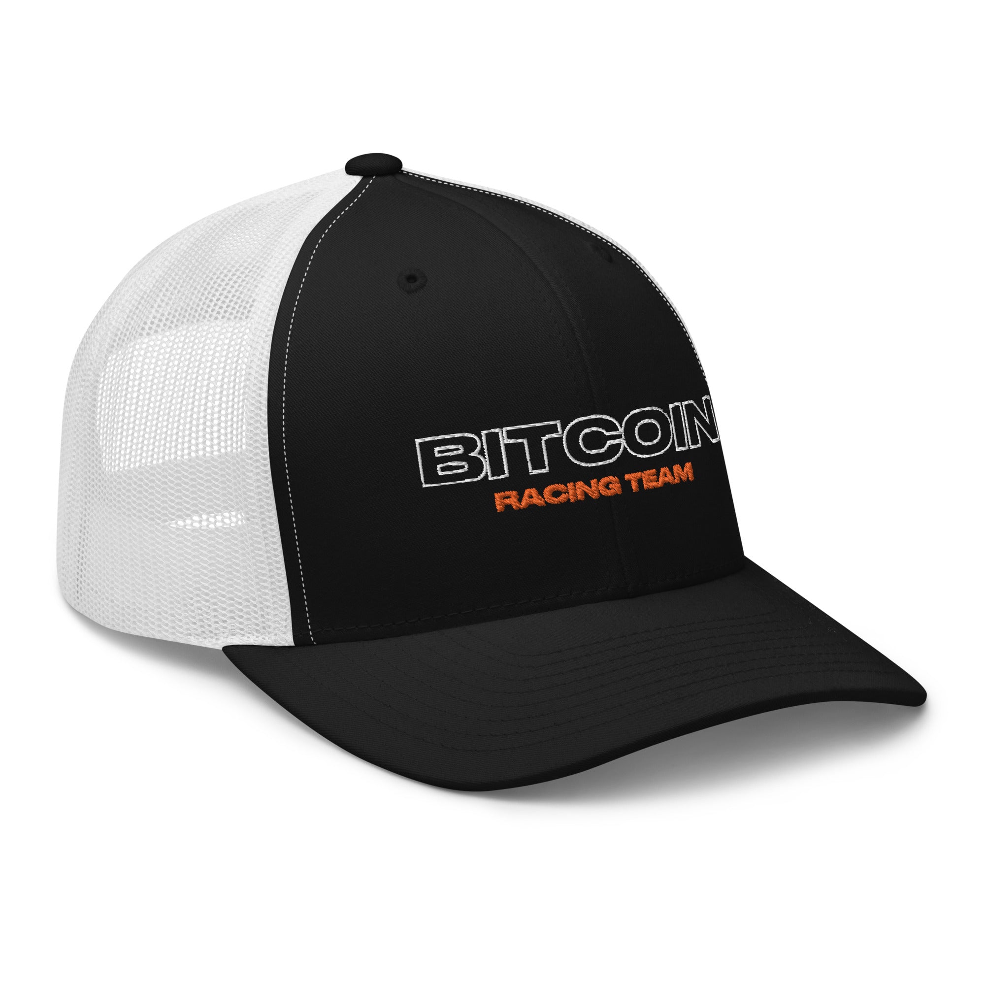 Bitcoin Racing Team Crypto Trucker Cap