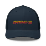 Retro 1980's Chevy Camaro IROC-Z Logo Trucker Cap