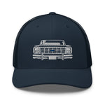 1980s F150 Bullnose Front Grille Bull Nose Pickup Truck Trucker Cap Snapback Hat