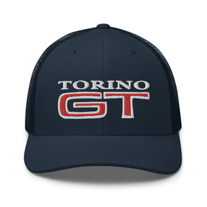 1969 Torino GT Emblem Muscle Car Owner Gift Trucker Cap Snapback Hat