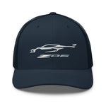 2023 Corvette Z06 C8 Vette Silhouette Custom Trucker Cap Snapback Hat