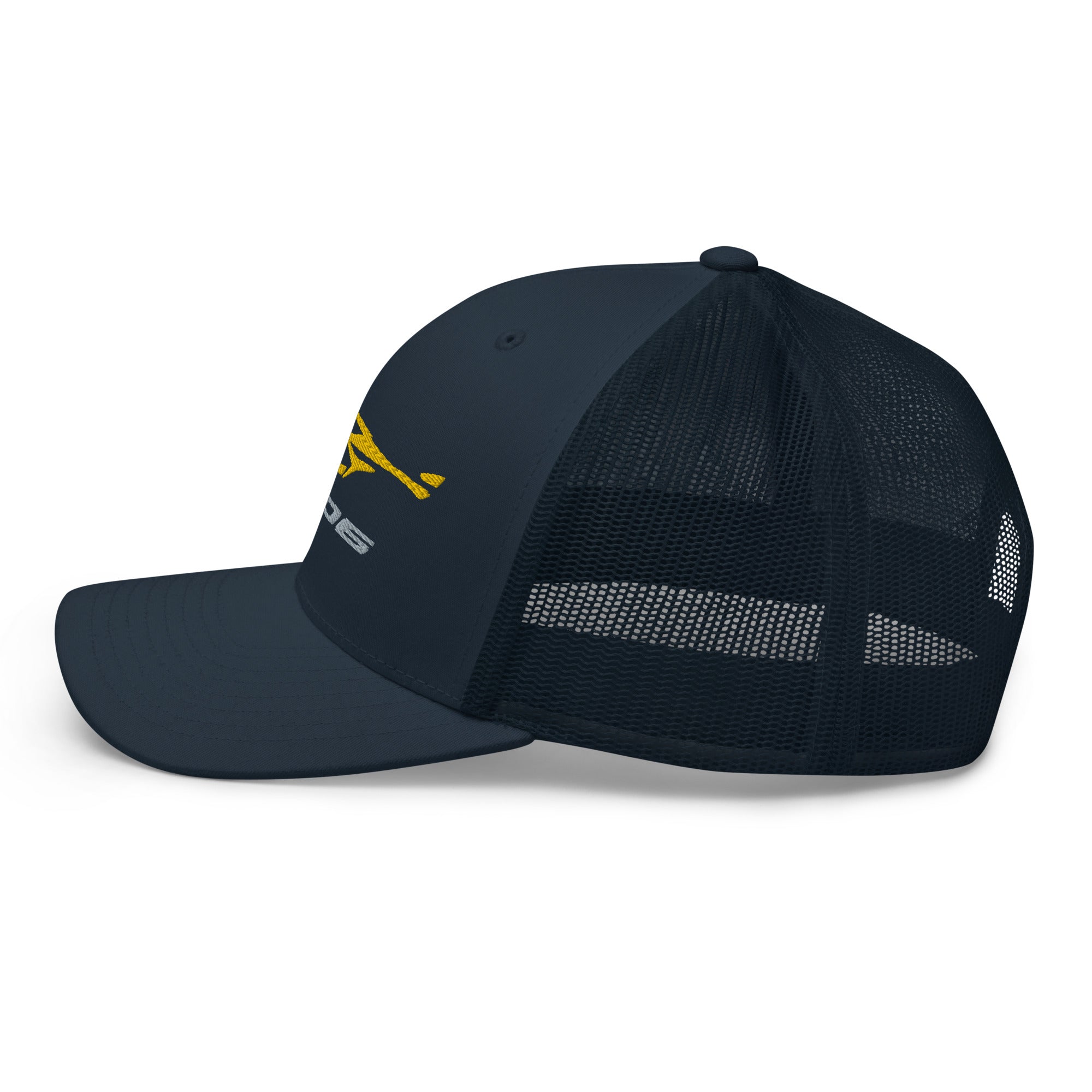 2023 Corvette Z06 C8 Vette Accelerate Yellow Custom Trucker Cap Snapback Hat