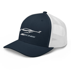 2023 Corvette Z06 C8 Vette Silhouette Custom Trucker Cap Snapback Hat