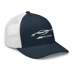 2023 Corvette Z06 C8 Vette Silhouette Custom Trucker Cap Snapback Hat