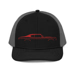 1970 Chevelle Collector Car Owner Gift Chevy Muscle Cars Red Lines Custom Embroidered Trucker Hat Snapback