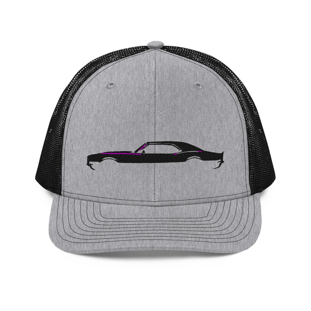 1969 Chevy Camaro SS RS American Muscle Car Trucker Cap Embroidered Mesh Back Snapback Hat