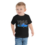 1966 Mustang Classic Antique Car Toddler Short Sleeve Tee