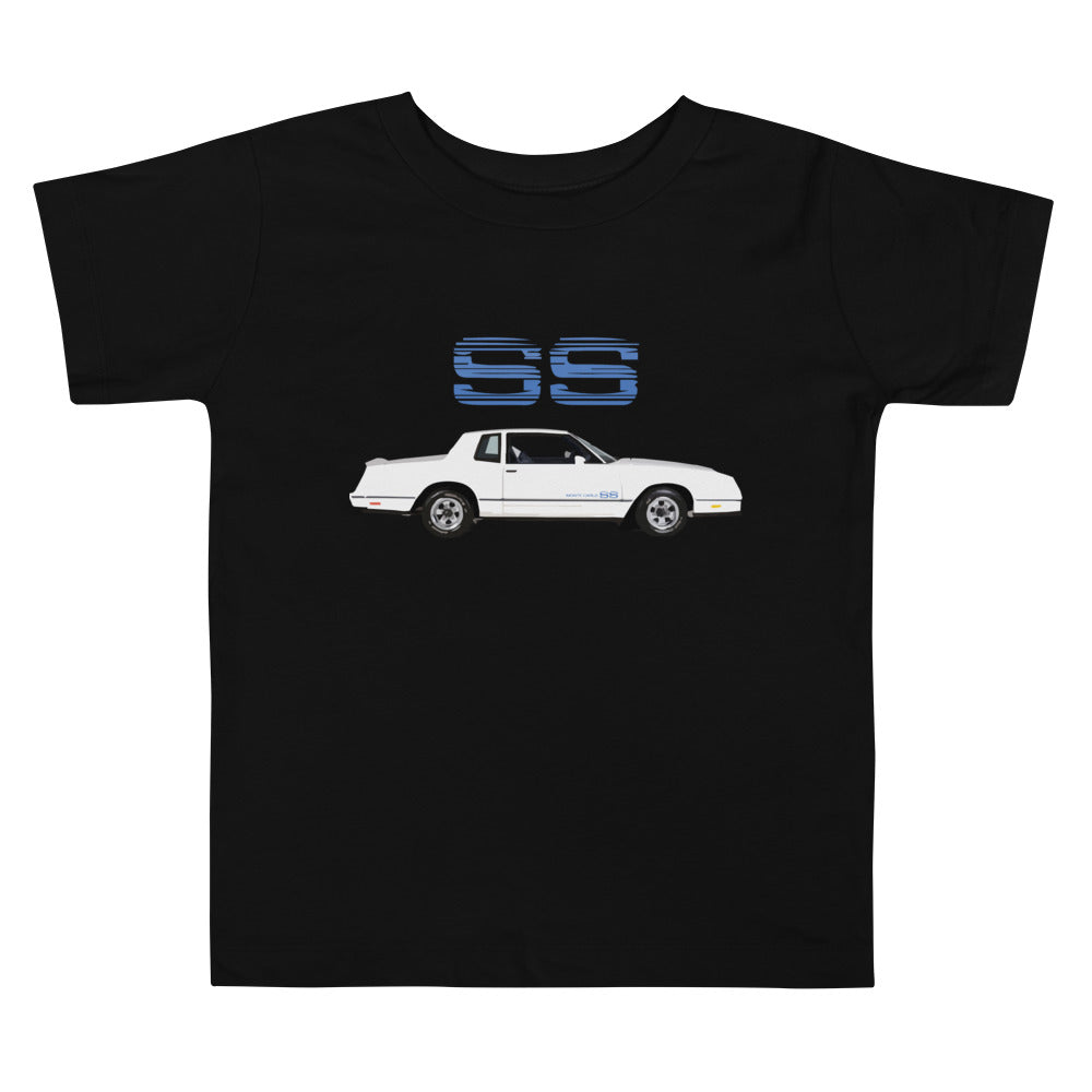 1984 Chevy Monte Carlo SS Classic Car Toddler Short Sleeve Tee