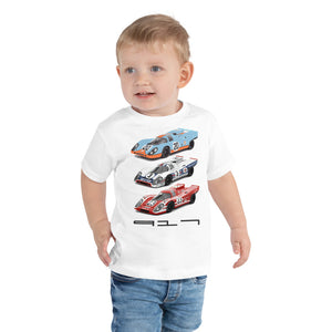 Vintage 917 Endurance Auto Racing Race Cars Toddler Short Sleeve Tee